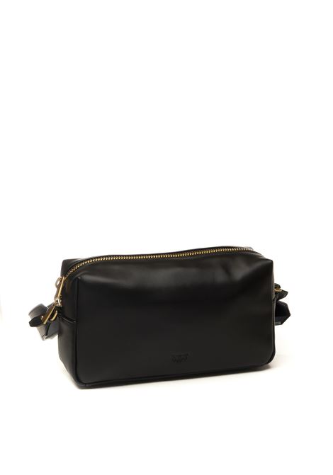 borsa a spalla shoulder nero/oro PINKO | 106062-AOQOSHOULDER -Z99Q